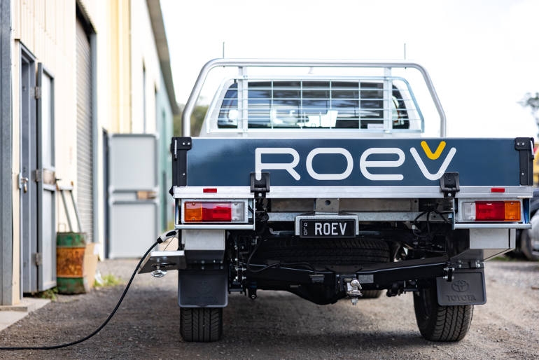 Roev releases pricing for ute EV conversions